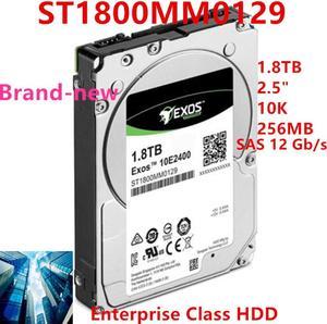 HDD For Seagate Exos 1.8TB 2.5" SAS 12 Gb/s 256MB 10K For Internal Hard Disk For Enterprise HDD For ST1800MM0129