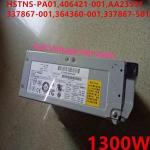 Almost PSU For HP ML570 580 585 G3 G4 1300W Power Supply HSTNS-PA01 406421-001 AA23531 337867/364360-001 337867-501