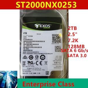 HDD For Seagate Brand 2TB 2.5" 7.2K SATA 6 Gb/s 128MB For Internal HDD For Enterprise Class HDD For ST2000NX0253