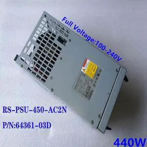 PSU For Netapp RS-1602 440W Switching Power Supply RS-PSU-450-AC2N 64361-03D