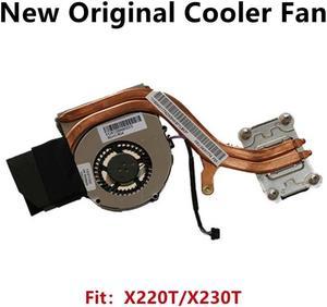 For Laptop Lenovo ThinkPad X220T X230T CPU Cooling Fan Heatsink Cooler Radiator FRU04W1774