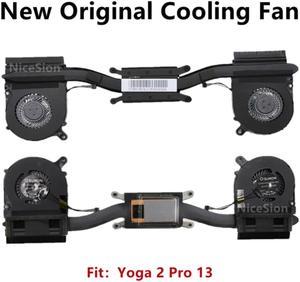 For Lenovo Yoga 2 Pro Cooling Fan CPU Cooler Heatsink Radiator AT0S90001SS0 EG45040S1-C020-S9A EG45040S1-C030-S9A