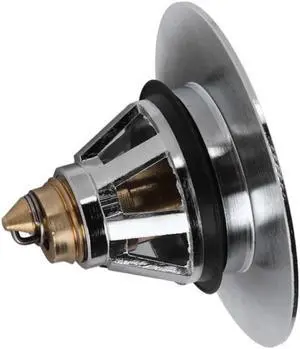 Bouncing Drain Filter Cepat Drainase Sink Stopper Anti Menyumbat Tahan Korosi Mudah untuk Menginstal Jenis Dorong untuk Rumah untuk 34-38Mm