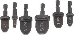 6 Buah Pipa Pendukung Expander Alat Swaging Bantalan Baja Pembakaran Reamer Pemeliharaan Pengambilalihan untuk AC Tabung