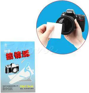1pc 50 Sheets Soft Camera Lens Optics Tissue Cleaning Clean Paper Wipes Booklet