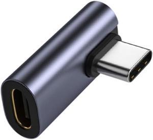 90 Degree Right Angled  Male to  Female Adapter Data Converter