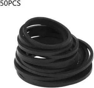 30-40MM Universal 1.2mm width square Rubber Belt Mix Cassette Tape Machine Belt Pulley Drive Belt for Recorders Walkman