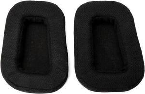 2Pieces Replacement Soft Comfortable Ear Pad for G933 G633 Headset Foam Earmuffs