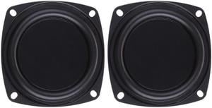 2PCS Woofer Radiator Bass Passive Speaker 3" Low Frequency Loudspeaker Diaphragm Vibration Plate DIY