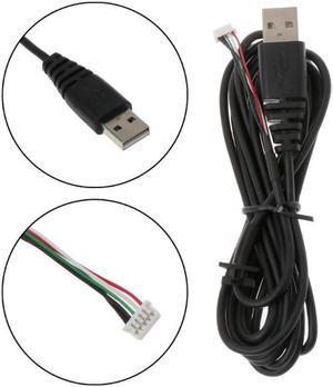 OPEN-SMART USB Soft Mouse Cable Line Replacement Wire For SteelSeries Rival 100 300 Mouse