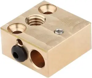 High Temperature CR-10 Copper Heater Block All Metal Hotend Extruder Heatblock