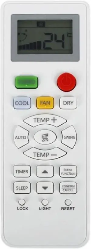 Light Weight Air Conditioning Remote Controller Fit for Haier YL-HD04 YR-HD01