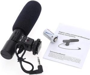 Mic-01 3.5mm DV Stereo Recording Microphone for DV SLR Camcorder