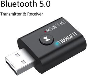 Bluetooth Audio Adapter Bluetooth USB Receiving Transmitter 2-in-1 Audio Transmitter Receiver Adapter Accessories