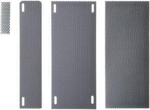 Dust Filter Kit Compatible with Xbox Series S, Include 4 PVC Series S Mesh Filter Covers