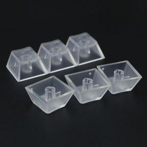 10Pcs Transparent ABS Keycaps Mechanical keyboard Matte Backlit For R4 Switch Relegendable Keycap Shell Protection