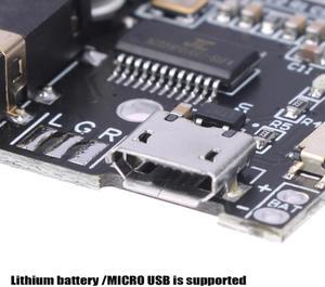 Mini Bluetooth 5.0 Audio Receiver Module MP3 Lossless Decoder Board Wireless Stereo Music Stereo Output Amplifier