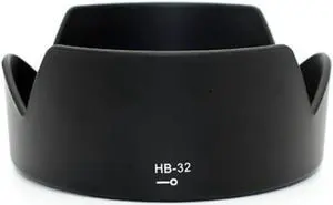 Lens Hood For Nikon HB-32 DX AF-S 18-70mm 18-105mm 18-135mm 18-140mm ED Bayonet Camera Lens Hoods Accessories