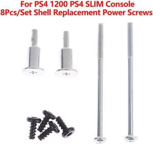 1Set Shell Replacement Power Screws Set For PS4 1200 PS4 SLIM Console Housing Shell Set Replacement Power Supply Screws