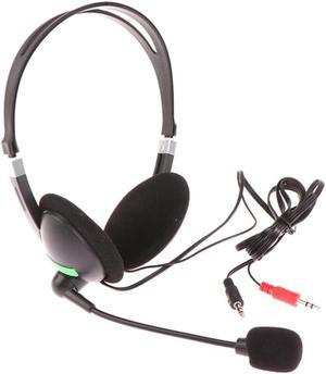 Noise Cancelling Wired Headphones Microphone Universal Interface Upgraded Audio Headset With Microphone For Laptop Computer