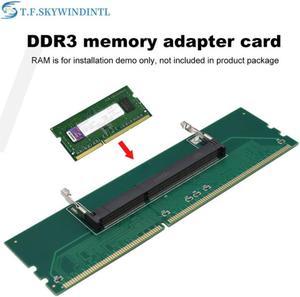 DDR3 laptop memory adapter card is laptop memory turn to desktops Protection Card DDR3 5 Mb/s Memory RAM Connector