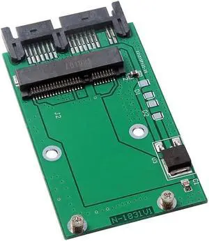 Mini PCIE pci-e pci express 2 Lane ssd M.2 NGFF SSD to 1.8" Micro SATA 7+9 16pin Adapter Cards PCBA