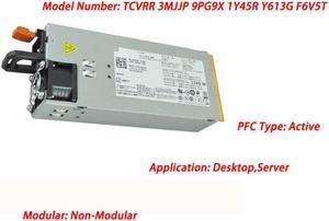 R510 R810 R910 T710 3MJJP 1100W Redundant Power Supply 1100W PSU TCVRR 3MJJP 9PG9X 1Y45R Y613G F6V5T POWER SUPPLY