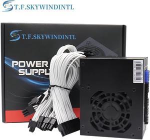 SFX PC Power Supply110v 220V Max 750W Rated 600W Game Computer Server PSU 24PIN PSU Supply