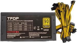 2000W Mining Machine Power Supply With EMC 14CM Fans Active PFC PSU For  Bitcoin Machine S9 L3 + D3 R4 A7 E9