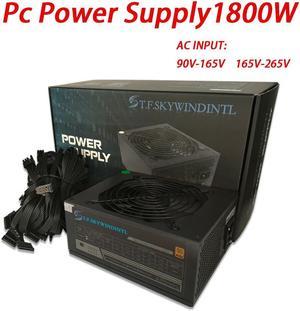 Miner Power Supply 1800W Rated Power Supply Bitcoin Miner PC Power Supply 95% High Efficiency For BTC Bitcoin ETH Miner