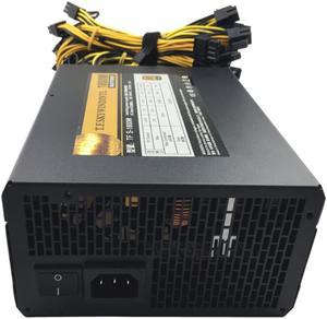 T.F.SKYWINDINTL Power Supply 1800W Bitcoin PSU Mining Psu 1800W BTC  8 GPU 1060 RX570 Mining 1800W ATX Power Supply Antiminer