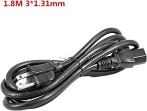 US Power cable American Power cord 3*1.31 square copper core 1.8M computer cable AC Adapters Notebook PDU/UPS Extension Cable