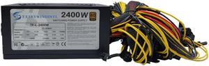 2400w Atx Power Supply  For Mining Computer Rx 480 Rx 470 Rx 570 Mining Rig Psu 8 Cards Mining Antminer