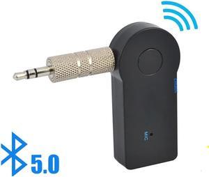 2 In 1 Wireless Bluetooth 5.0 Receiver Transmitter Adapter 3.5mm Jack for Car Music Audio Aux A2dp Headphone Reciever Hands