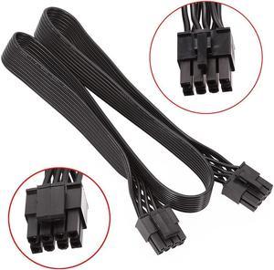 CPU 8 Pin Male to CPU 8 Pin (4+4) Male EPS-12V Motherboard Power Adapter Cable for Corsair Modular Power Supply (60cm)