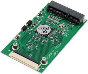 Mini SATA mSATA PCI-E SSD to 40pin 1.8 Inch ZIF CE Converter Card For IPOD IPAD for Toshiba for Hitachi ZIF CE HDD Hard disk