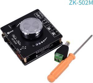 Bluetooth 5.0 ZK-502M Digital Power Audio Amplifier board 50WX2 Stereo AMP Amplificador Home Theater