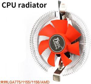 Universal Computer CPU Cooler Radiator Led Heat Sink AMD Intel Silent 3Pin PC CPU Cooling Cooler Heatsink Fan