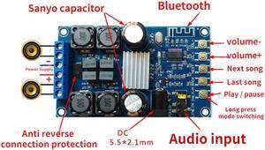 Xy502b Pop Free Dual Channel 50W  2 Digital Stereo Audio Power Amplifier Board DC4527V