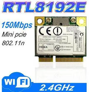 RTL8192E 802.11b/g/n 300M laptop built-in wireless LAN miniPCI-E half-height card WIFI CATD RTL8192E 802.11b/g/n 300M laptop built-in wireless LAN miniPCI-E half-height card WIFI CATD