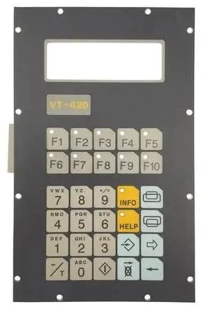 VT-420 1SFOSO KeyPad Overlay Membrane Button,Protective Film VT-420 1SFOSO KeyPad Overlay Membrane Button,Protective Film