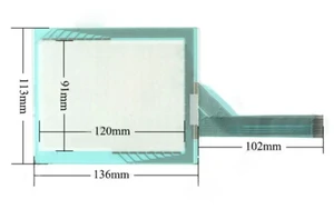 HG2A-SS22CT HG2A-SS22VF HG2F-SB22VF,Touch Glass Panel Protective Screen HG2A-SS22CT HG2A-SS22VF HG2F-SB22VF,Touch Glass Panel Protective Screen
