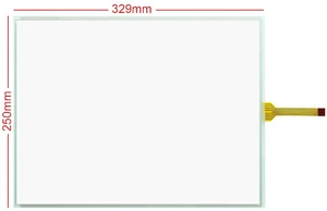 15 inch G-34 329*250mm Industrial Touch Screen Eight lines Digitizer Replacement 8-Wire 15 inch G-34 329*250mm Industrial Touch Screen Eight lines Digitizer Replacement 8-Wire