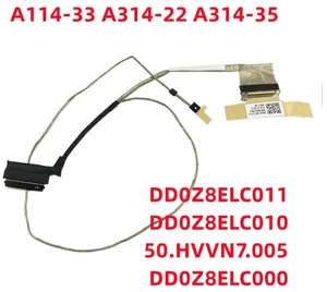 Replacement Laptop Screen Cable Wire Display Cable for Aspire A114-33 A314-22 A314-35 DD0Z8ELC000 Replacement Laptop Screen Cable Wire Display Cable for Aspire A114-33 A314-22 A314-35 DD0Z8ELC000