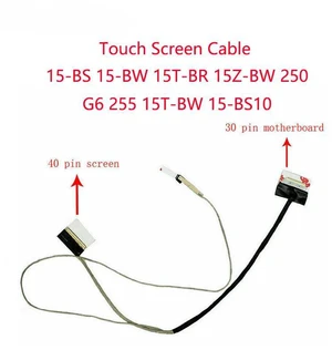 Replacement Laptop Touch Screen Cable for HP 15-BS 15-BW 15T-BR 15Z-BW 250 G6 255 15T-BW 15-BS10 DC02002Y000 Replacement Laptop Touch Screen Cable for HP 15-BS 15-BW 15T-BR 15Z-BW 250 G6 255 15T-BW 15-BS10 DC02002Y000
