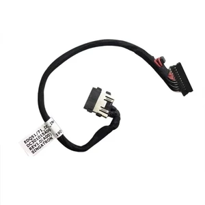 DC Power Jack with Cable Socket Plug Charging Port Replacement for Alienware M15 M17 R2 0J60G1 J60G1 DC301015A00 DC Power Jack with Cable Socket Plug Charging Port Replacement for Alienware M15 M17 R2 0J60G1 J60G1 DC301015A00