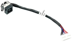 DC in Jack Power Plug Connector Socket with Cable Harness for Inspiron 15 3520 15R N5040 N5050 M5040 Vostro 1540 DC in Jack Power Plug Connector Socket with Cable Harness for Inspiron 15 3520 15R N5040 N5050 M5040 Vostro 1540