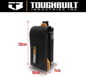 TB-CT-33P Smart Phone Pouch with Notebook and Pencil Pockets Compatible with Most Tool Belts Heavy Duty Construction TB-CT-33P Smart Phone Pouch with Notebook and Pencil Pockets Compatible with Most Tool Belts Heavy Duty Construction