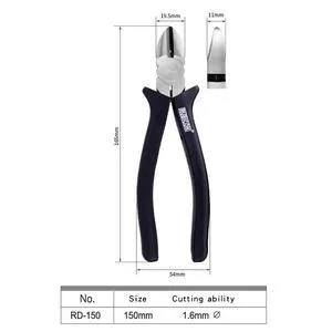 Tools Diagonal Cutting Pliers Electrical Wire Cutter Cable Burrs Nipper For Electrician RD-125| RD-150 Tools Diagonal Cutting Pliers Electrical Wire Cutter Cable Burrs Nipper For Electrician RD-125| RD-150