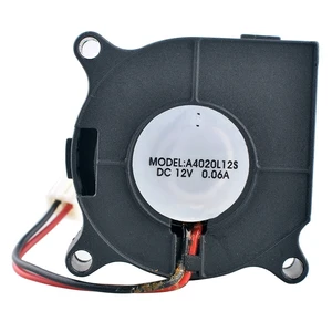 A4020L12S 40mm 40x40x20mm Blower Fan DC12V 0.06A 2Pin Centrifugal Cooling Fan for Humidifier and Air Purifier A4020L12S 40mm 40x40x20mm Blower Fan DC12V 0.06A 2Pin Centrifugal Cooling Fan for Humidifier and Air Purifier